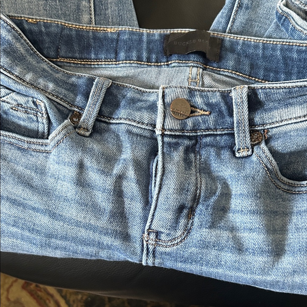 Buckle High Rise Light Blue Women's Jeans